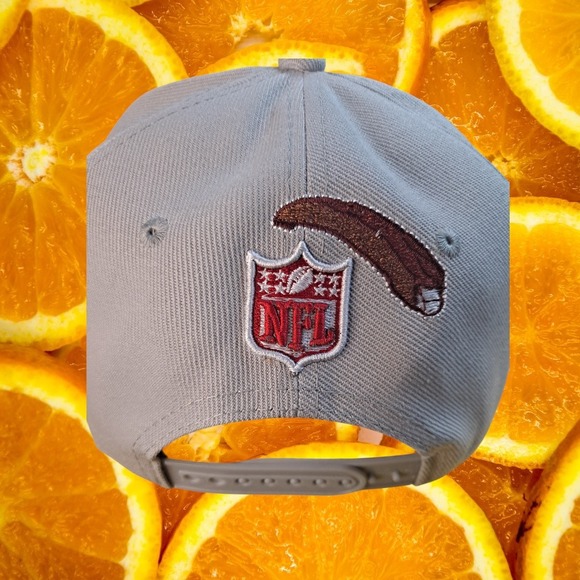 New Era Kansas City Chiefs NFL Gray‎ 9FIFTY Snapback Hat Saxophone Patch - Picture 4 of 8